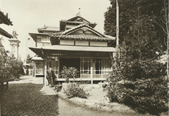 図3：日本館の庭園