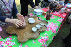 写真5：「大山崎茶会」の様子