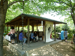 写真6：「大山崎茶会」の様子