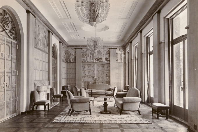 1933年頃の大客室