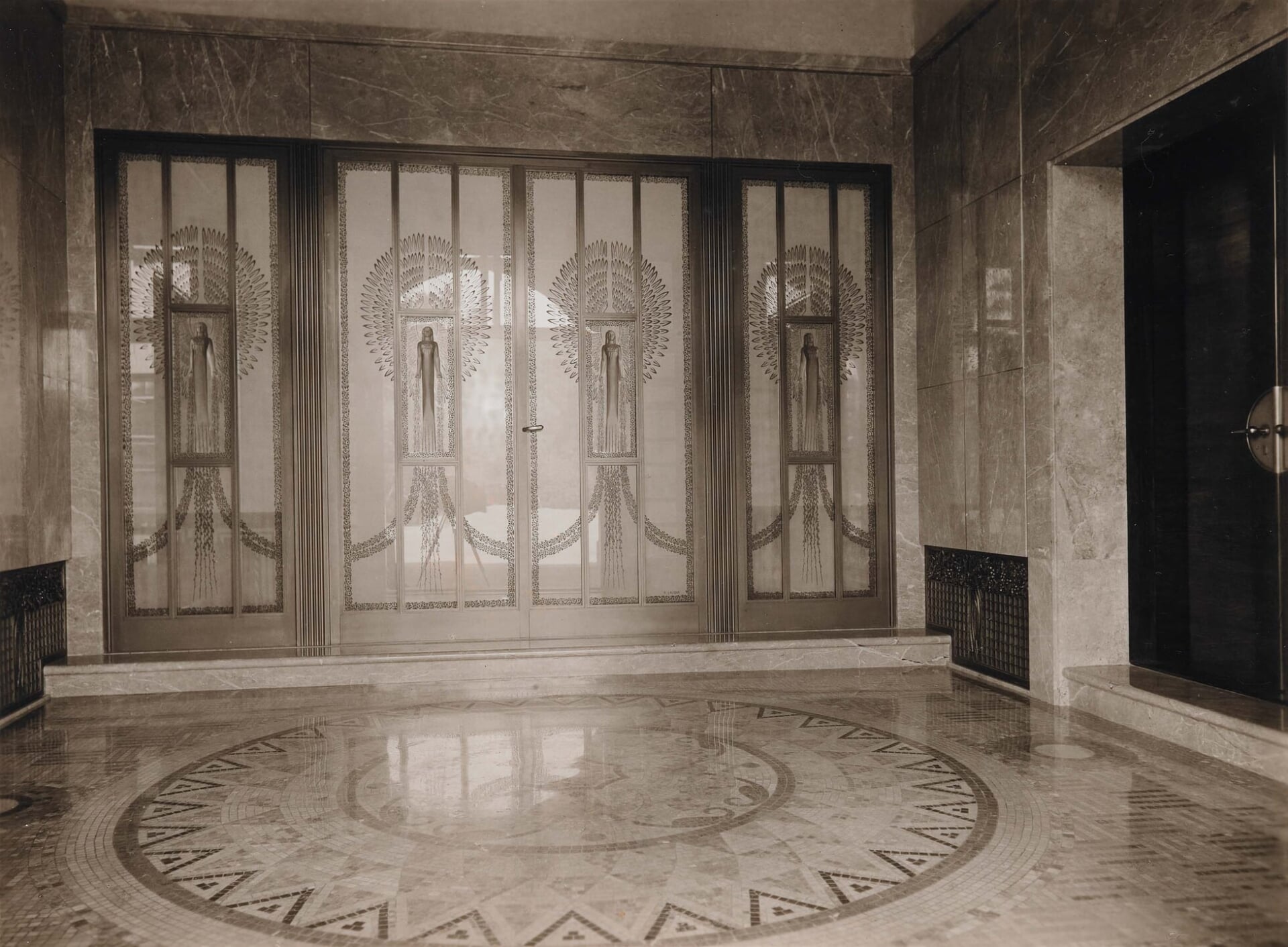 Entrance Hall, Residence of Prince Asaka, Matsui Photo Studio, 1933