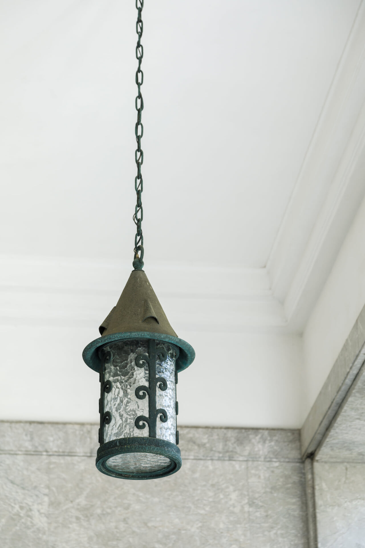 Light in Terrace in front of Salon