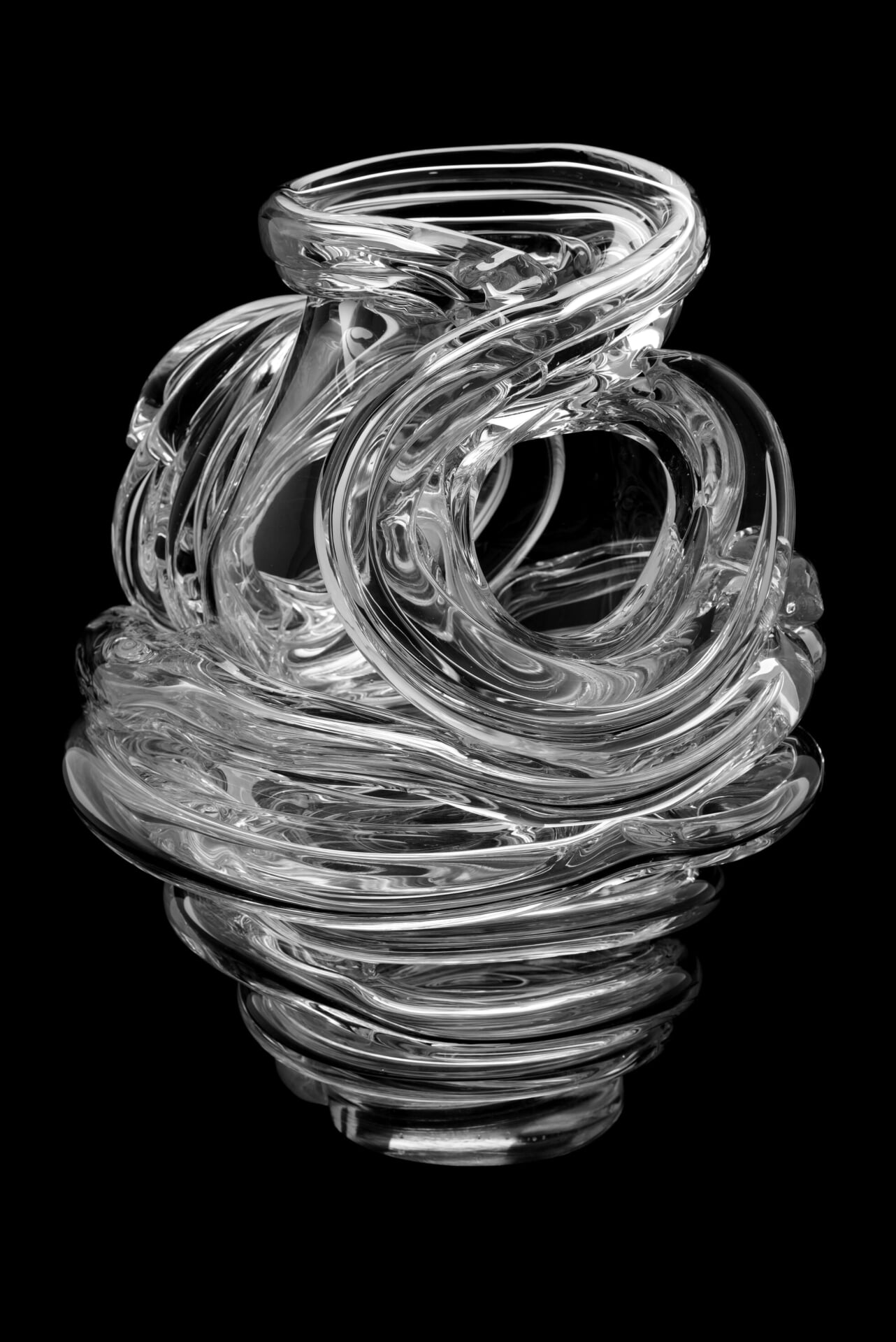 ガラス作品 （参考図版）三嶋りつ惠《INFINITO》2022年 ©Ritsue Mishima, courtesy of ShugoArts（撮影：Francesco Barasciutti）