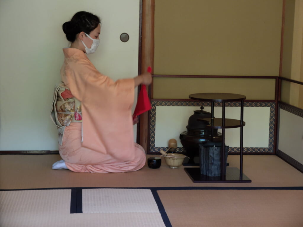 茶道のお点前
