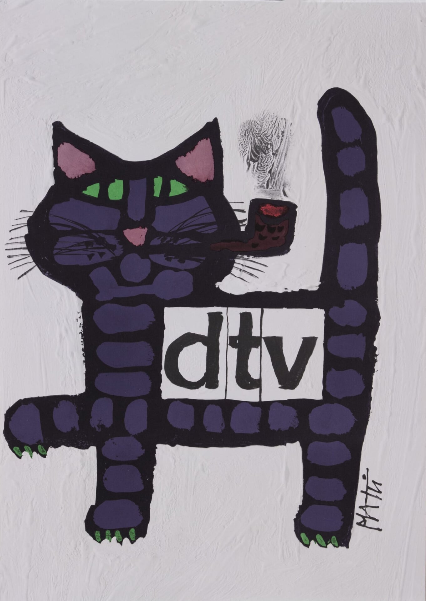 Celestino Piatti, dtv, 1965, poster, A5 collection Düsseldorf ©Celestino Piatti – The Visual Heritage, Switzerland