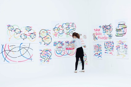 清水氏によるグラフィックレコーディングの様子