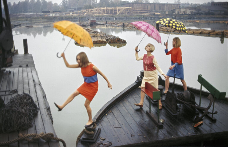 マリメッコ展広報用画像　Fun in Finland 1964年