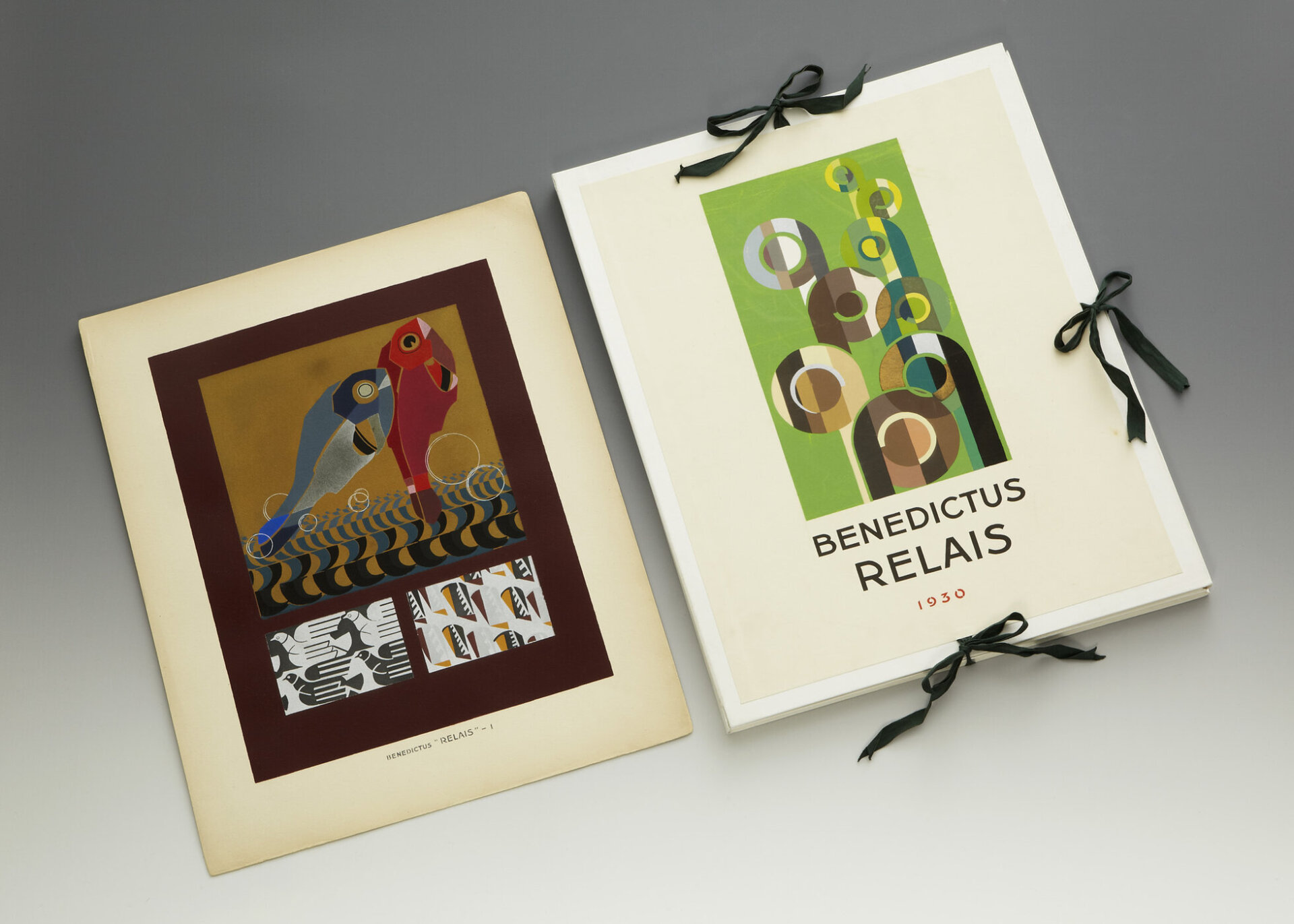 作品画像 エドゥアール・ベネディクトゥス《ルレ　15枚の図版による42の装飾モティーフ》1930年　東京都庭園美術館蔵