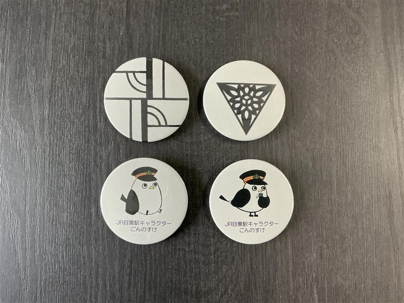 缶バッチの見本写真